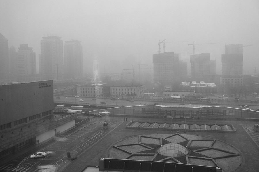 Air pollution in China poses a serious threat