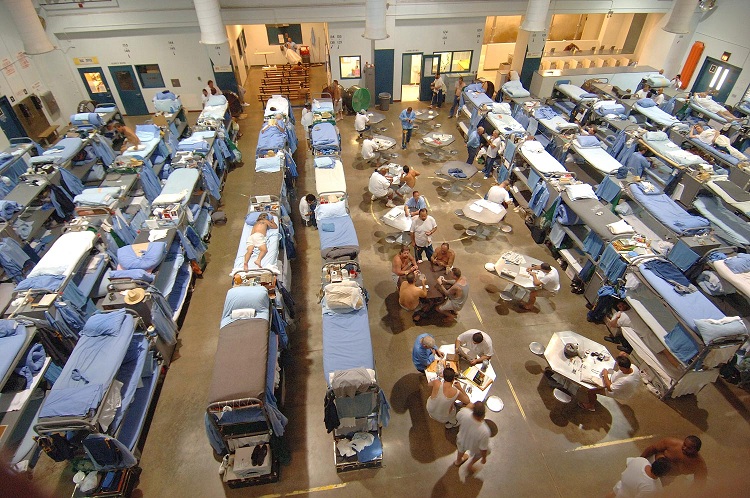 Overcrowding in prisons