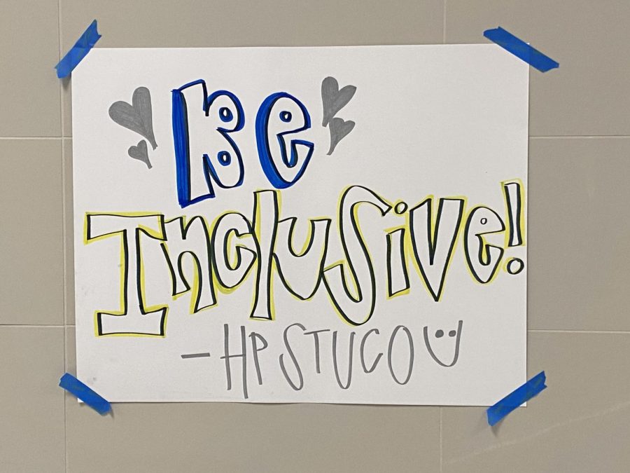 Empathy and inclusivity are being promoted this week in honor of Inclusive Schools Week. Videos were shown during announcements to teach students how to be more inclusive. A more inclusive student body means a better student body,” senior Nina Kazi said. 