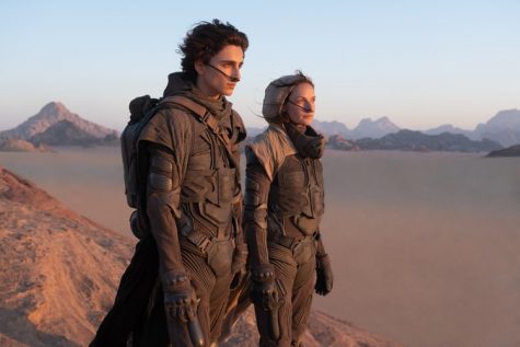 Dune ranked second in the countrys box office its opening weekend. The movie stars Timothee Chalamet in the title role.